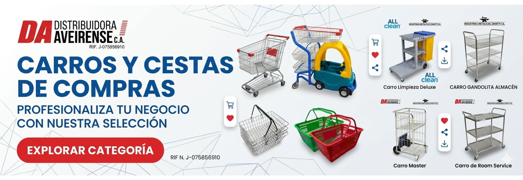 Carros y Cestas de Compras